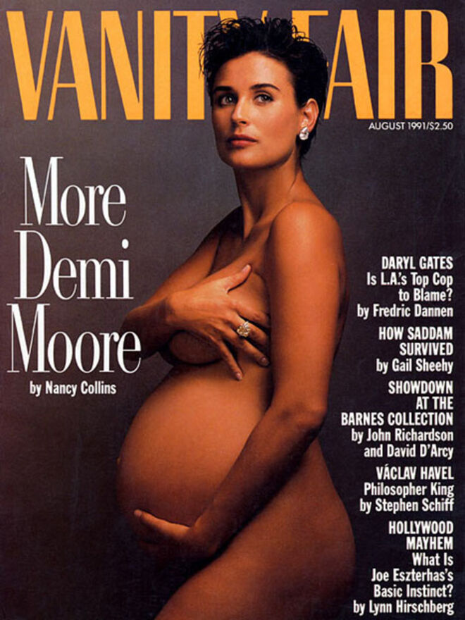 Na capa da Vanity Fair
