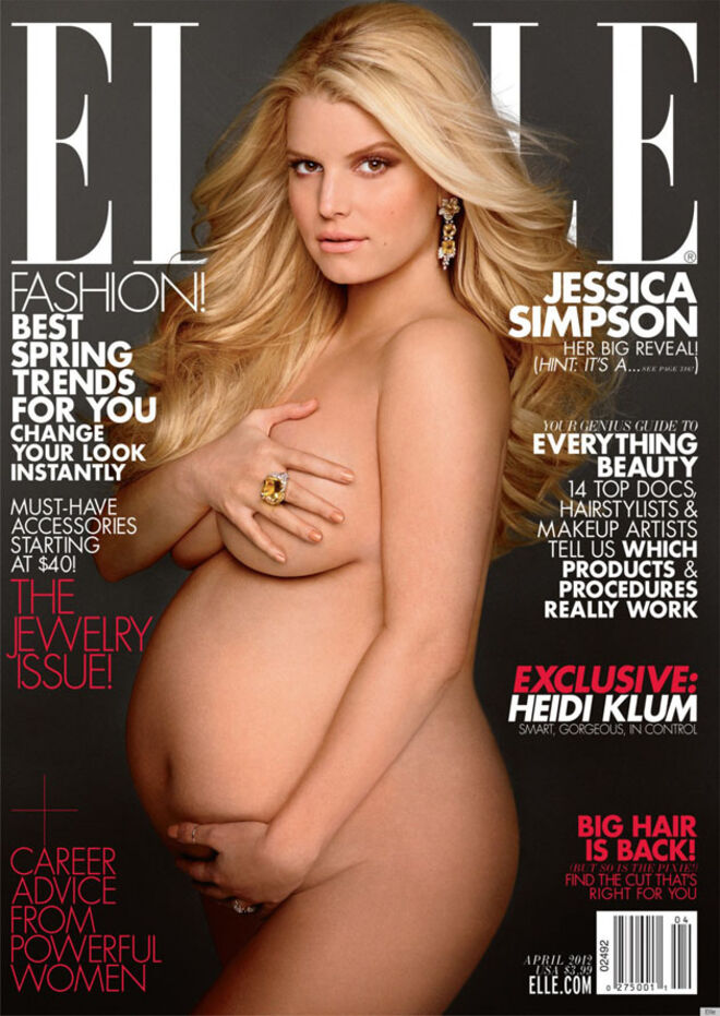 Na capa da Elle