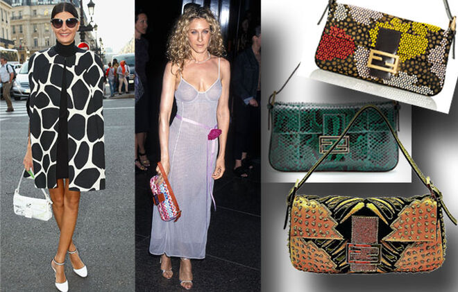 Fashion Spot Carteira Baguette