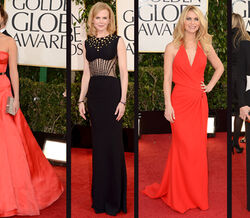 Globos de Ouro 2013: Festa a vermelho e negro