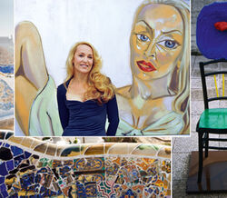 Barcelona pela mão de Jerry Hall