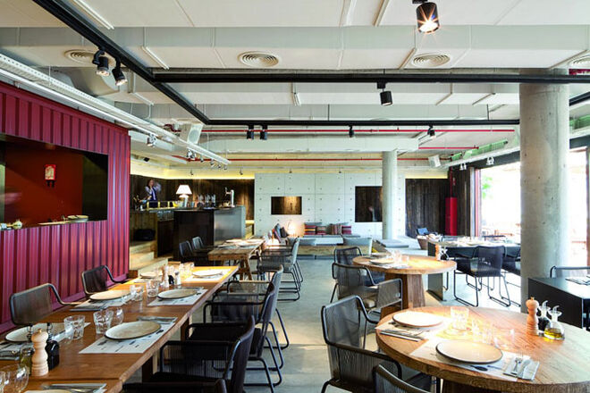 Uma espécie de bar de praia