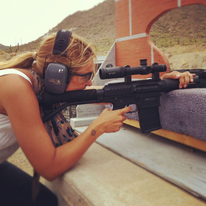 Com uma arma no Arizona