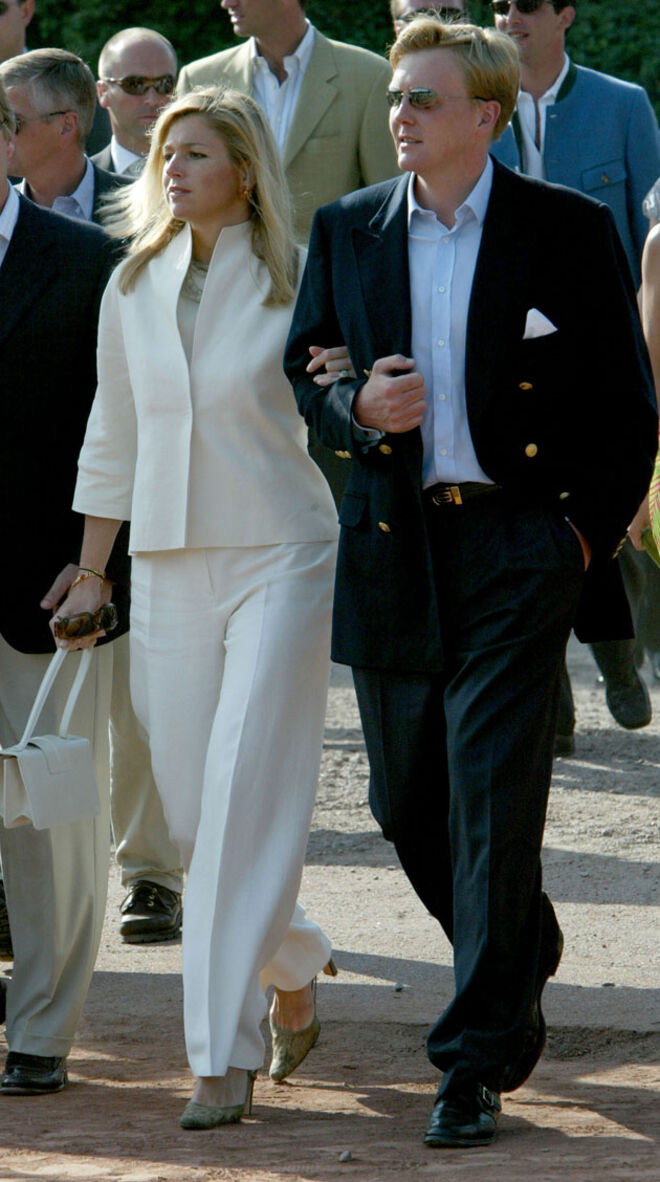 Em Julho, na Suécia, para as comemorações do 25º aniversário da princesa herdeira Victória.