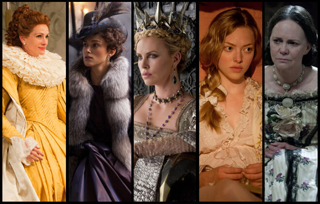 E os nomeados para melhor guarda-roupa são...