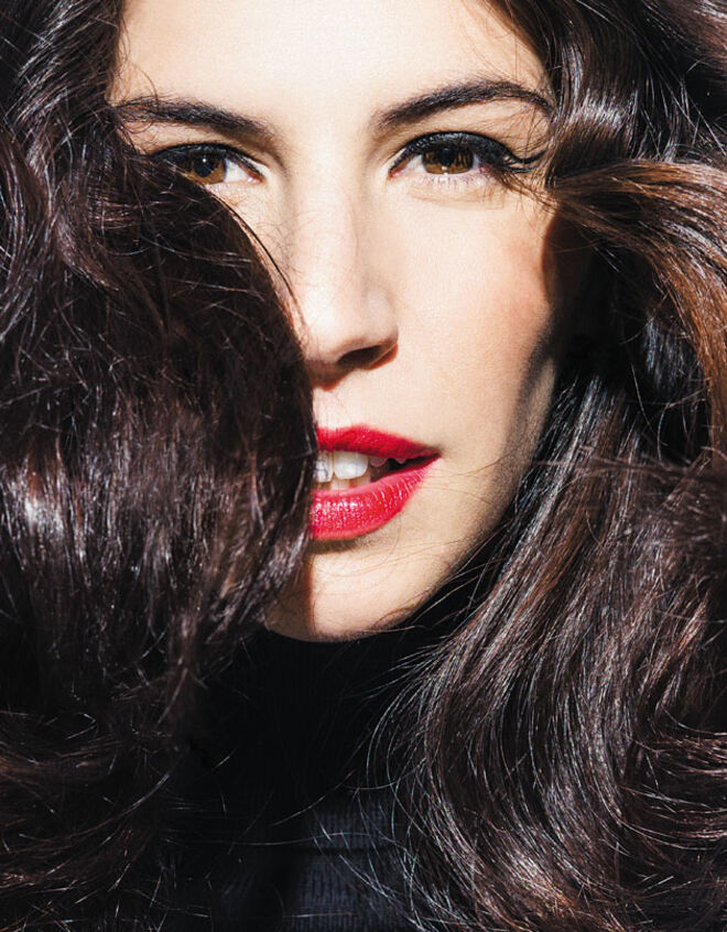 Camisola em malha de lã e caxemira, Uterqüe.