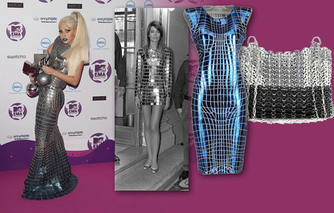 Fashion Spot: Malhas metálicas de Paco Rabanne