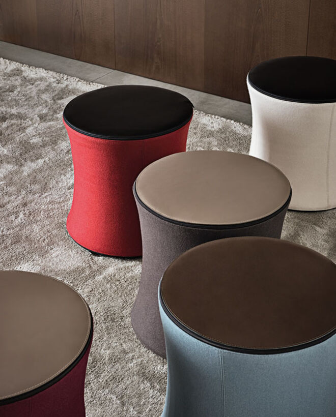 Design de Rodolfo Dordoni para Minotti, In a In, preço sob consulta.