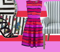 Riscas na moda e decoração