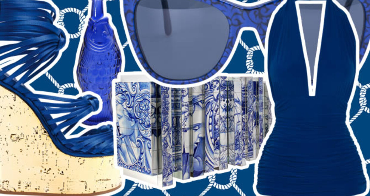 Moda e decoração: Azul real