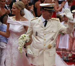 A grande boda do Mónaco