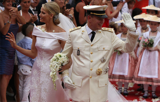 A grande boda do Mónaco