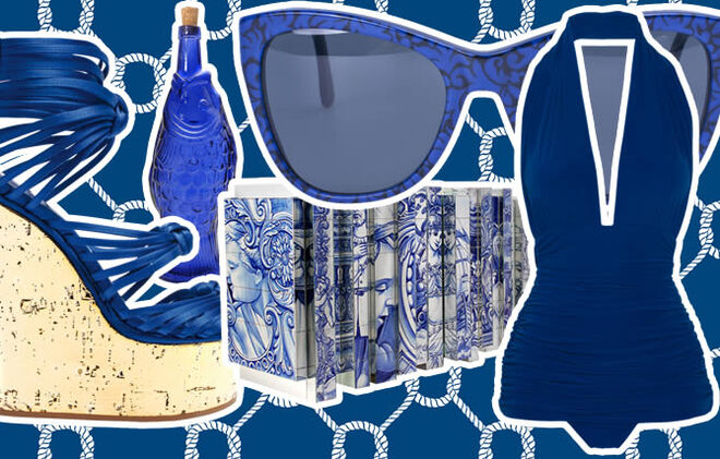 Moda e decoração: Azul real