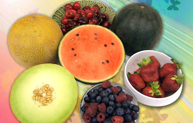 10 frutas para o verão
