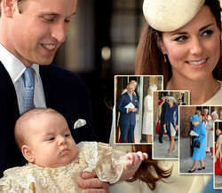 O batizado do pequeno George