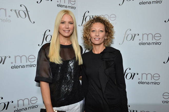 Valéria Mazza e Elena Miroglio