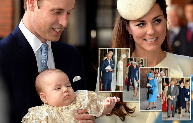 O batizado do pequeno George