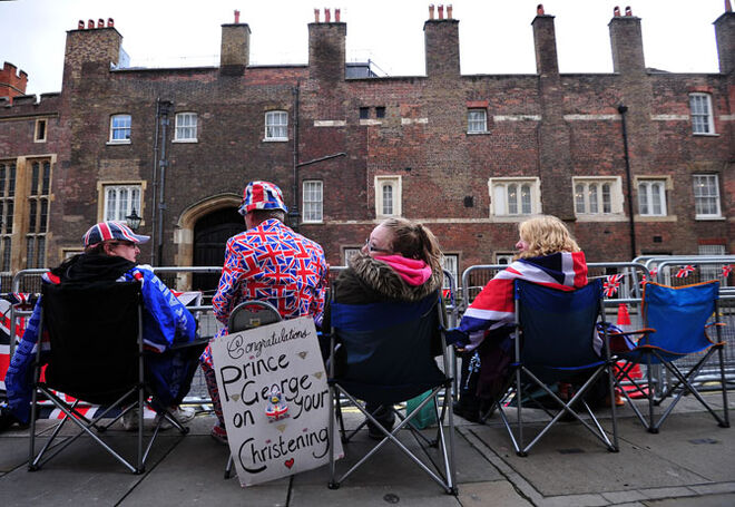 O batizado do pequeno George