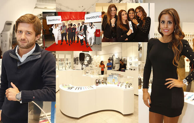 O novo espaço Swatch