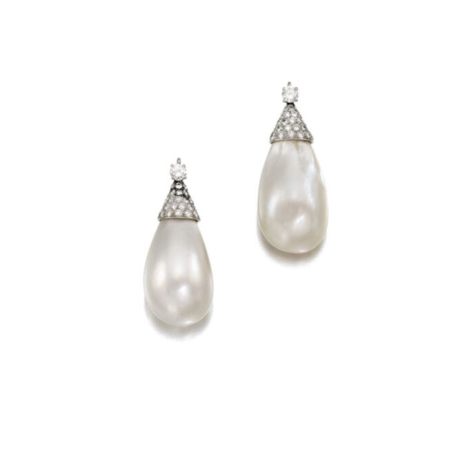 No leilão Magnificent &amp; Noble Jewels da Sotheby's em Genebra (2013). 