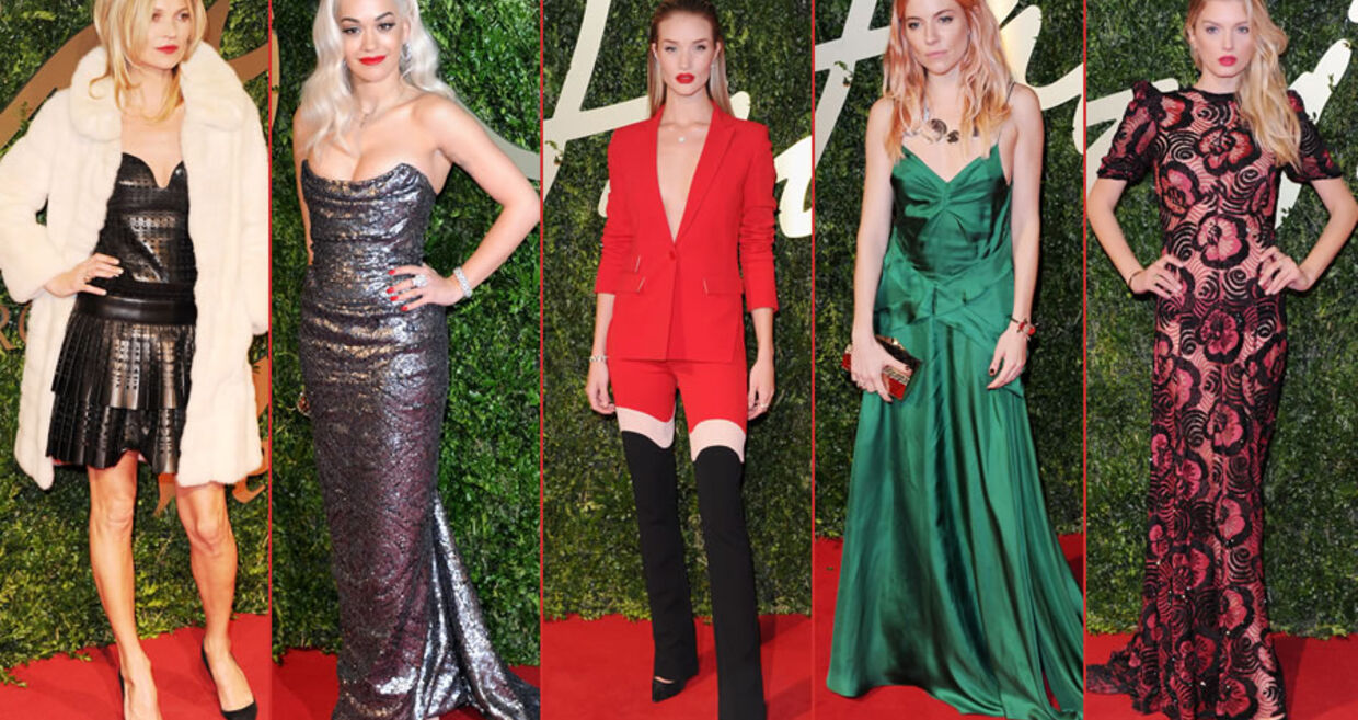 British Fashion Awards 2013