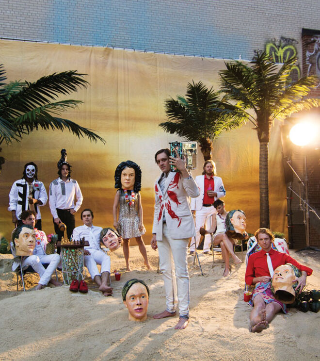 Check-in Música: Efeito caleidoscópico