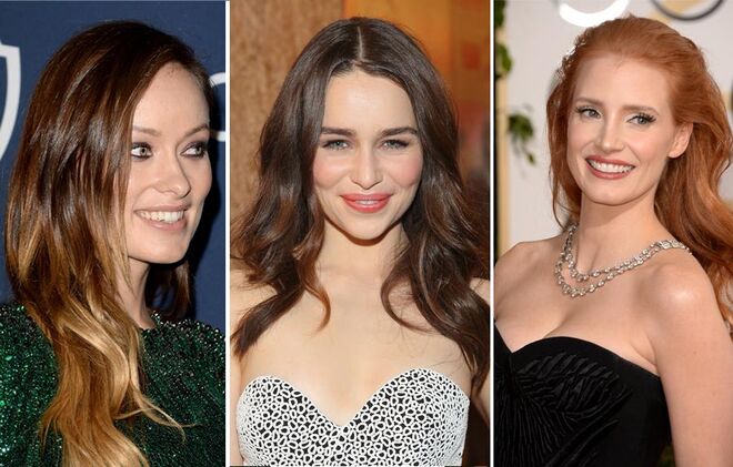 Cabelos nos Globos de Ouro