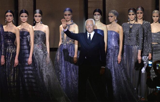 Giorgio Armani Privé Haute Couture Primavera-Verão 2014