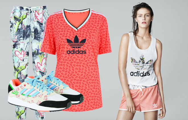 Adidas lança coleção com a Topshop