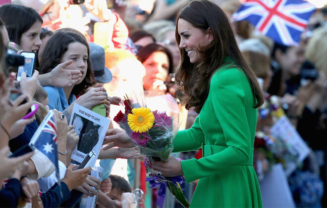 O estilo de Kate…em viagem oficial à Nova Zelândia e Austrália