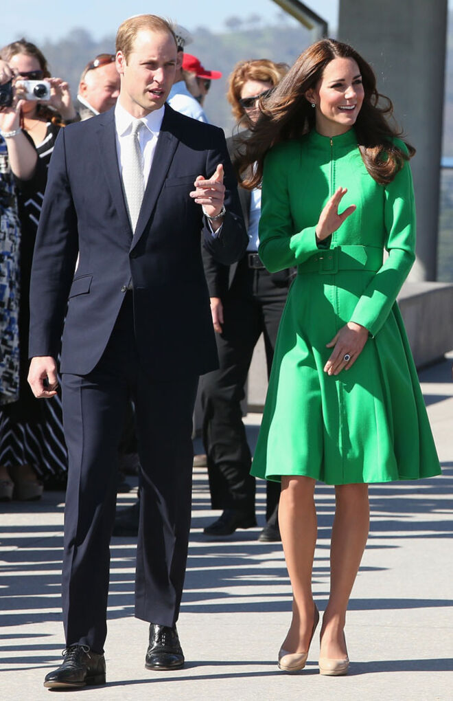 O estilo de Kate…em viagem oficial à Nova Zelândia e Austrália