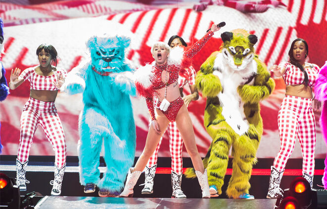 O concerto de Miley Cyrus em Lisboa