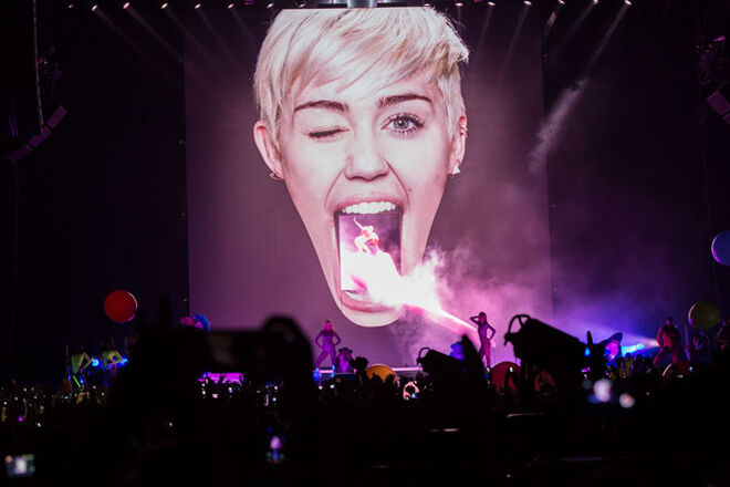 O concerto de Miley Cyrus em Lisboa