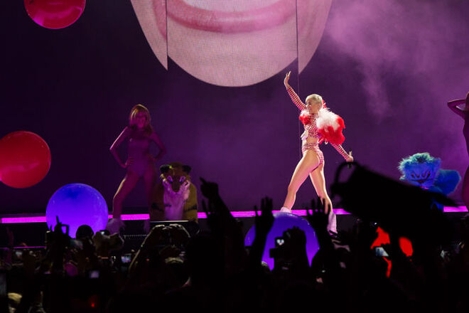 O concerto de Miley Cyrus em Lisboa