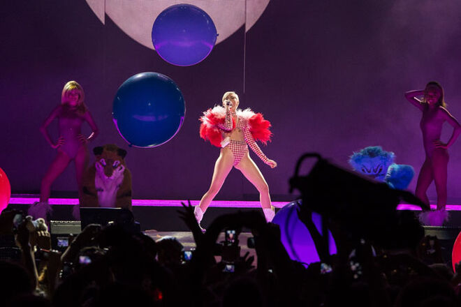 O concerto de Miley Cyrus em Lisboa