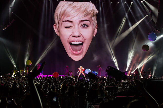 O concerto de Miley Cyrus em Lisboa