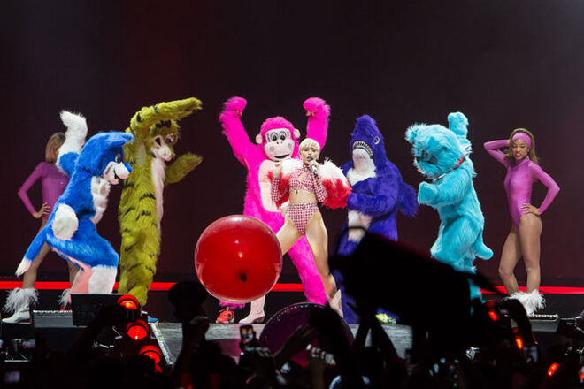 O concerto de Miley Cyrus em Lisboa
