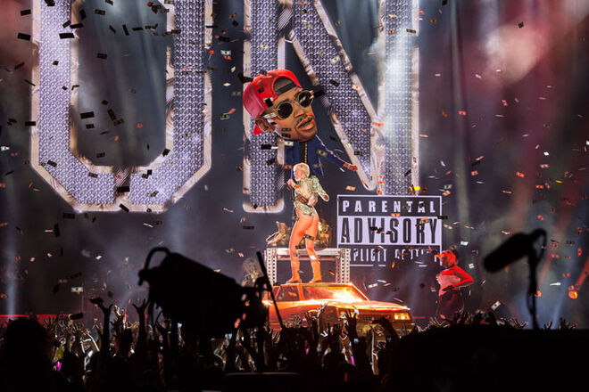 O concerto de Miley Cyrus em Lisboa