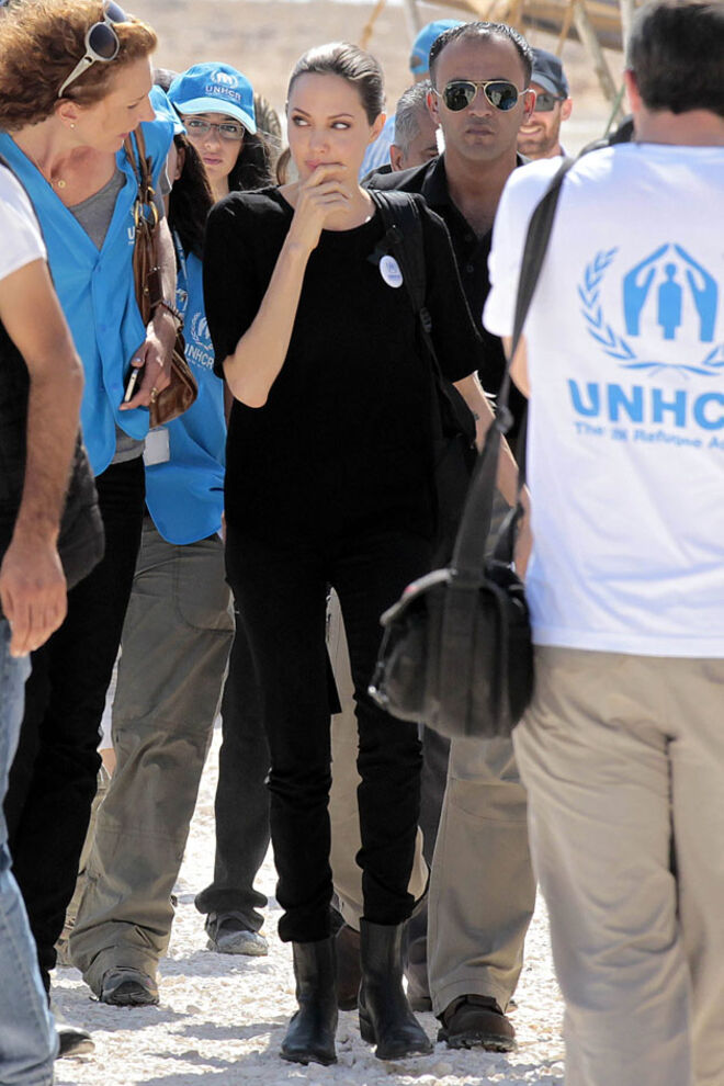 O Lado Humanitário de Angelina