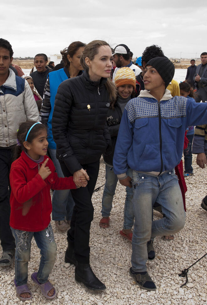 O Lado Humanitário de Angelina