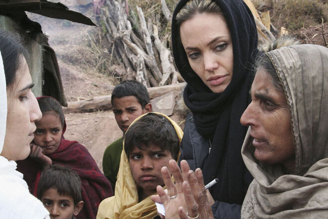 O Lado Humanitário de Angelina