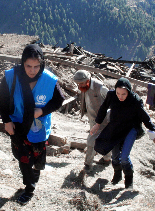 O Lado Humanitário de Angelina