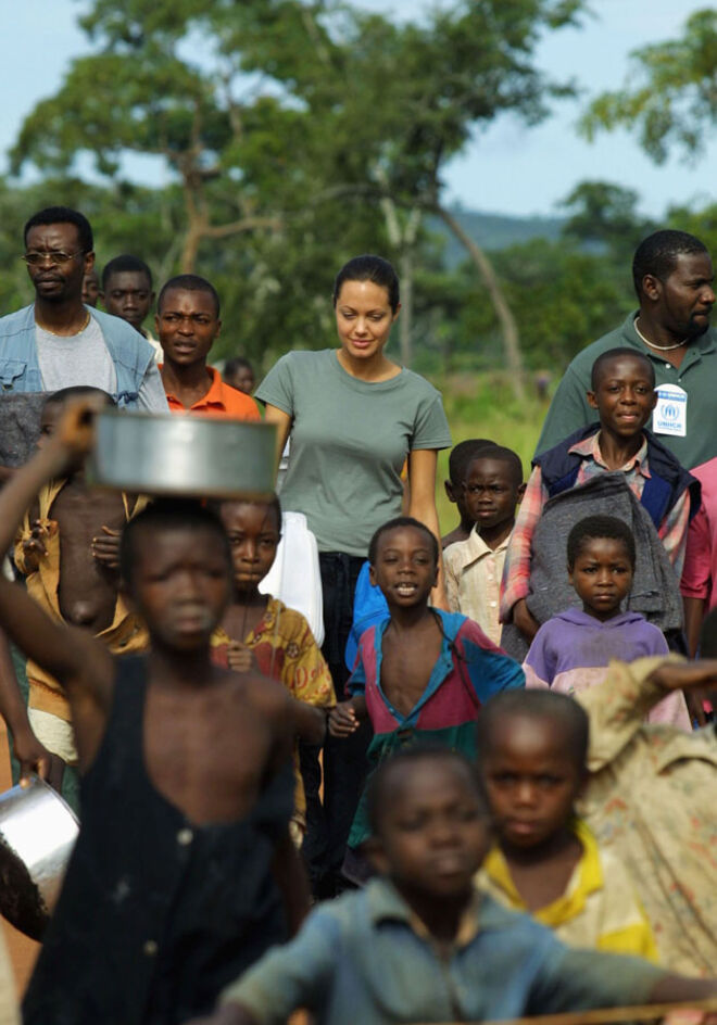 O Lado Humanitário de Angelina