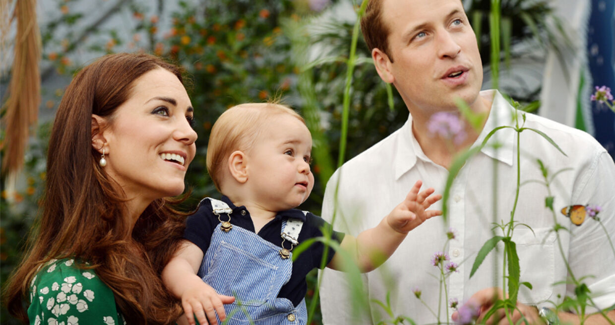 O 1º aniversário de George