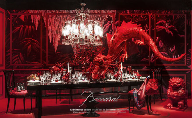 250 Anos de Baccarat no Printemps
