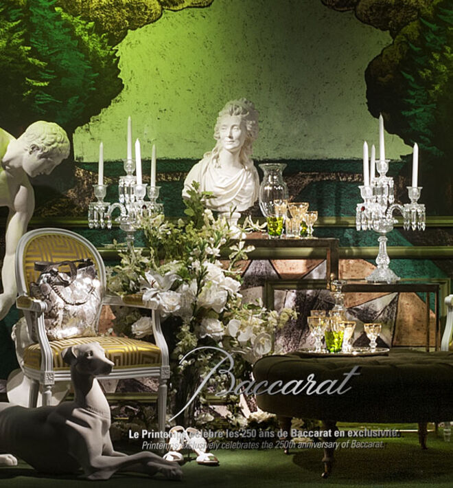 250 Anos de Baccarat no Printemps