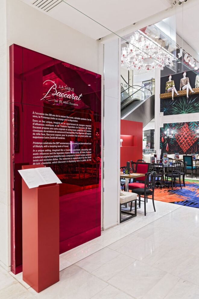 250 Anos de Baccarat no Printemps
