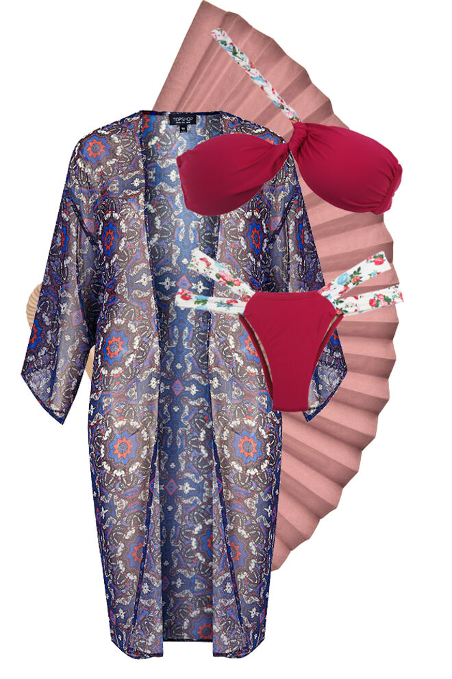 Quimonos e biquínis: a dupla deste verão 