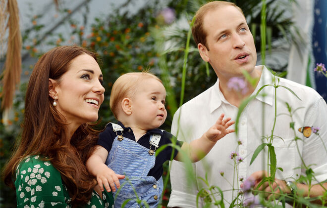 O 1º aniversário de George
