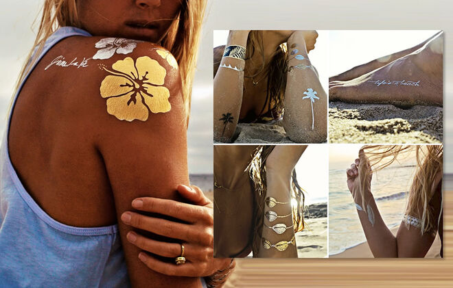 A moda das tatuagens